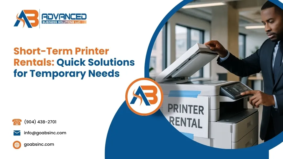Short-Term Printer Rentals: Quick Solutions for Temporary Needs