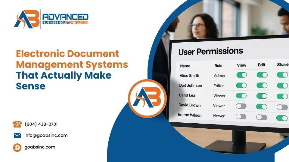 Electronic Document Management Systems That Actually Make Sense